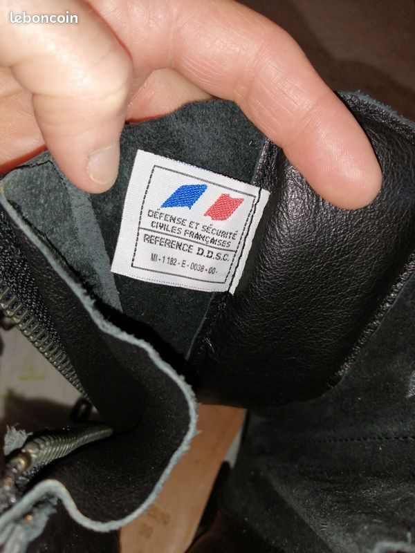 Rangers de pompier BOCHE taille 39 (image 7)
