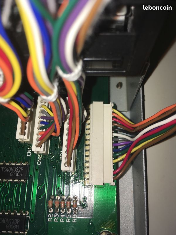 Écran LCD de remplacement Roland MC-500/mkII - Fond bleu et caractères blanc, connecteur 14 broches (image 9)
