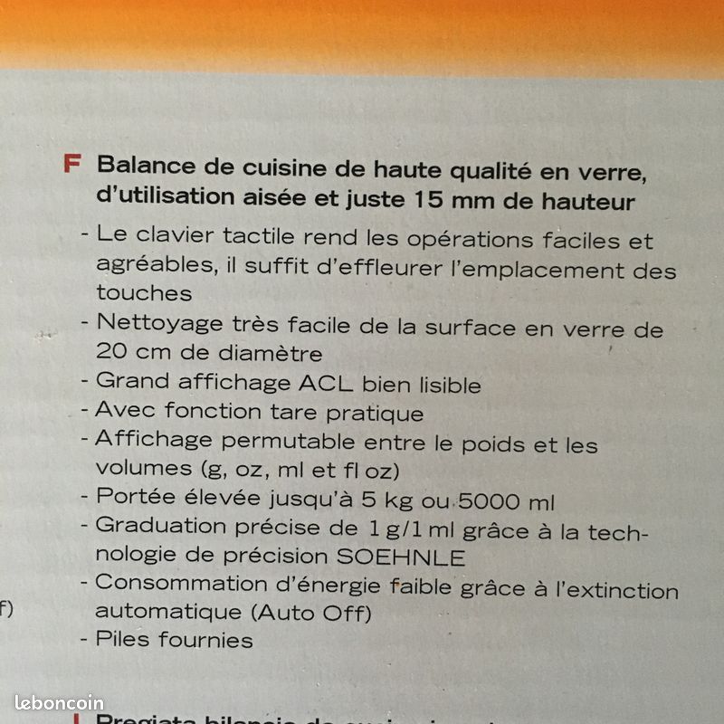 Balance de cuisine (image 5)