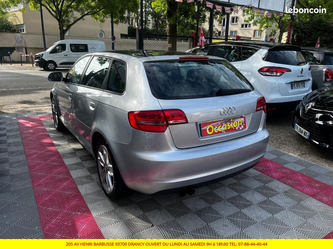 AUDI A3 SPORTBACK 2.0 TFSI 200 Quattro Ambition S tronic BOITE AUTOMATIQUE (image 5)