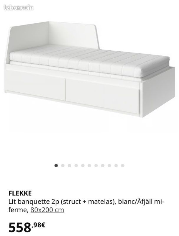 Lit IKEA Flekke (image 3)