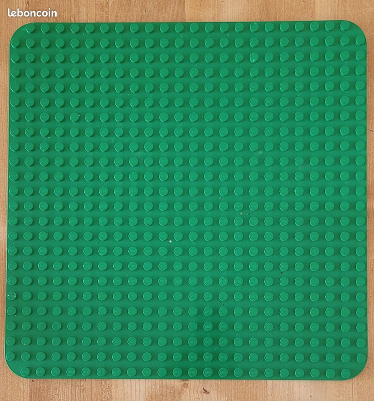 Plaque duplo verte 38 cm × 38 cm (image 1)