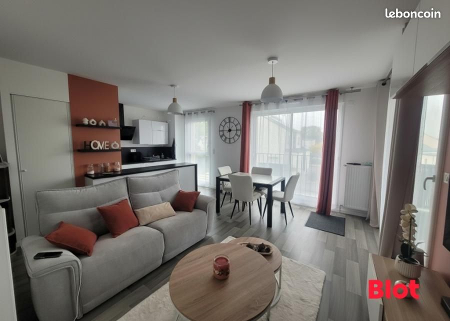 Appartement 3 pièces 64 m² · à Saint-Aubin-du-Cormier · 64 m² · 225 000 €