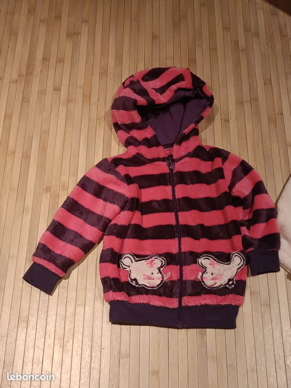 Robe de chambre + gilet fille taille 3 ans (image 3)