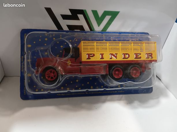 ALTAYA PINDER JEAN Richard n°43 Remorque Fruehauf Couchettes Personnel