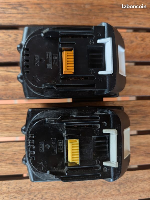 Lot batterie Makita 18V 6A (image 6)