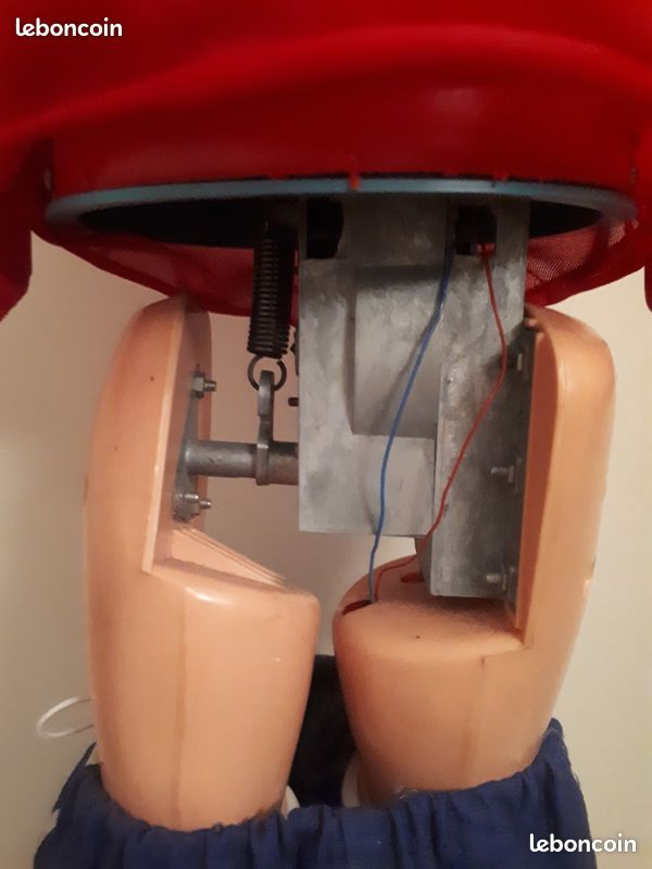 Automate footballeur GEYPER GOL année 70" poupée mécanique (image 4)