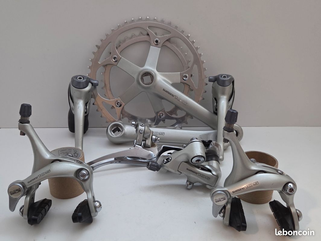 Groupe Shimano 105 8 Vitesses – ST BR 1055, FD RD 1056, Pour Vélo Course