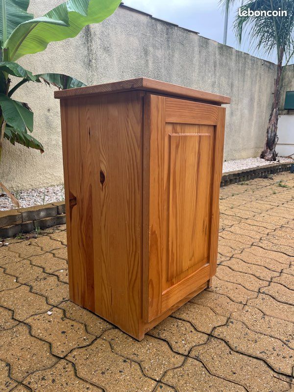 Meuble bois rangement (image 2)