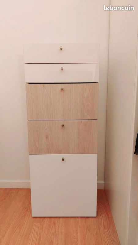Dressing complet Armoires & Commodes Spaceo Leroy Merlin – Excellent État (image 12)