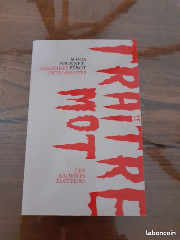 Livre Le Traître Mot de Sonia Fournet-Pérot (image 1)
