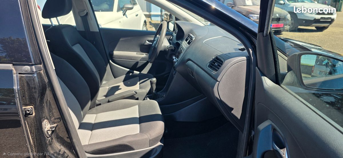 VOLKSWAGEN Polo 1.2i 70CV GARANTIE 1 ans Ideal Jeune Conducteur (image 4)