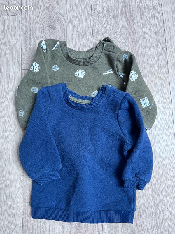 Gilets, pulls et sweats à capuches 6 mois (image 2)
