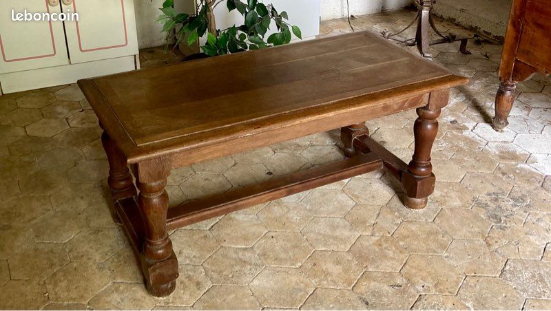 Table basse bois massif 🪵 (image 1)