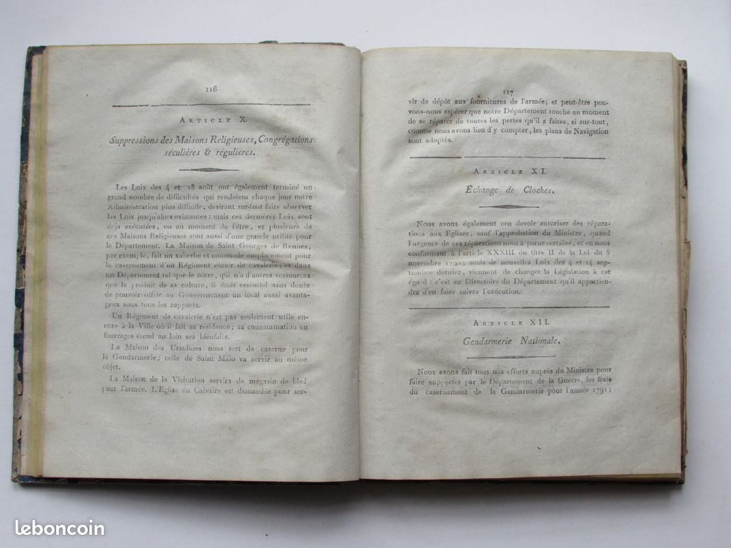 COMPTE RENDU DU NOUVEAU CONSEIL-GÉNÉRAL DU DÉPARTEMENT D'ILLE ET VILAINE, par le DIRECTOIRE sortant, (image 6)