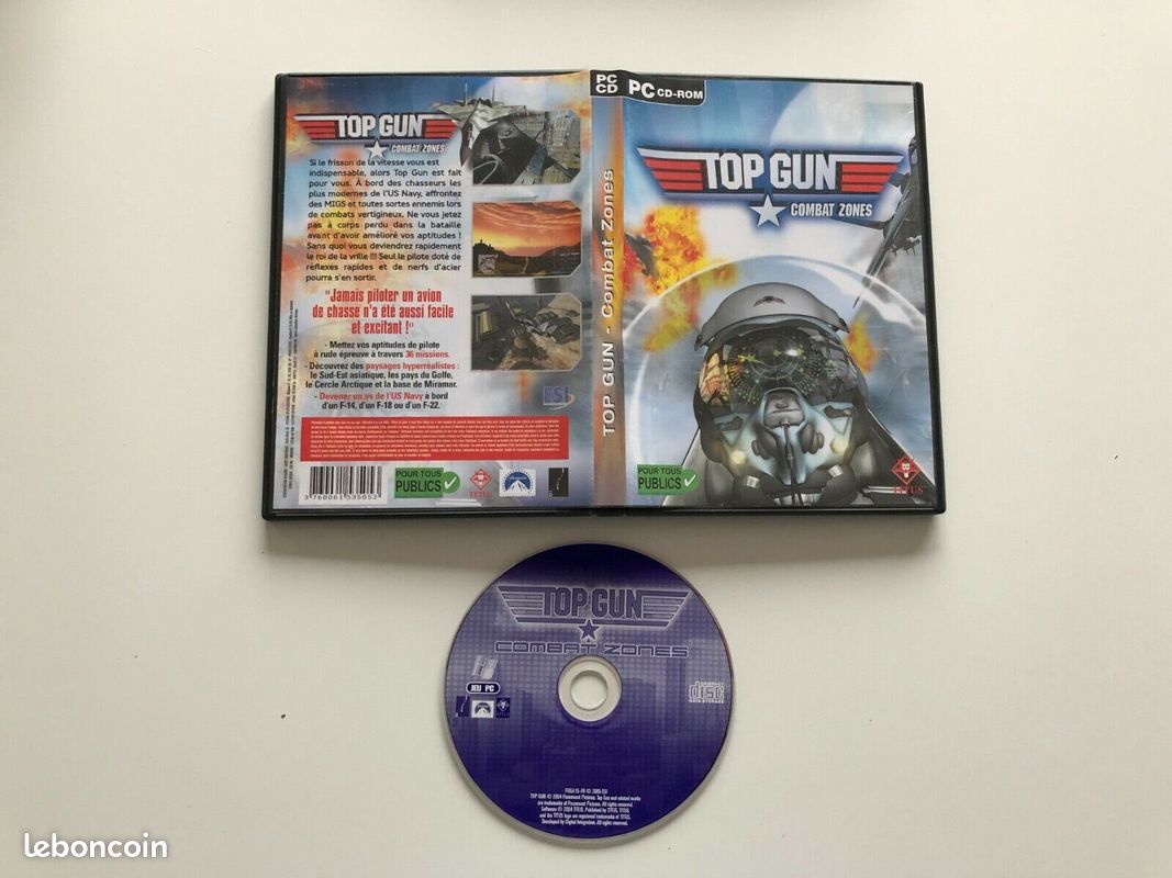 Manette PC officielle Top Gun Movie Thrustmaster Paramount Joystick