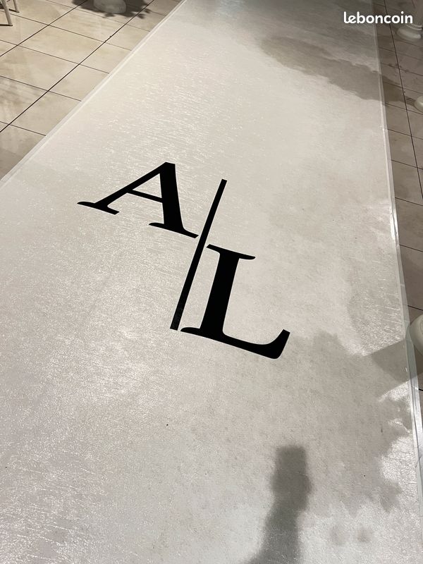 Autocollant Vinyle Piste De Danse Mariage Personnalisé XXXL 290x220cm - Décoration Sol Mariage & Fête Inoubliable