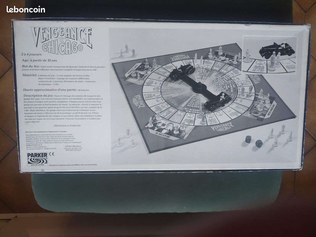 JEU DE SOCIETE VENGEANCE à CHICAGO / PARKER (image 5)