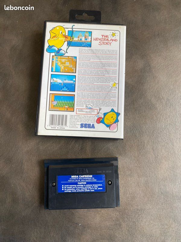 Jeu sega master system the New Zeland story - Jeux vidéo
