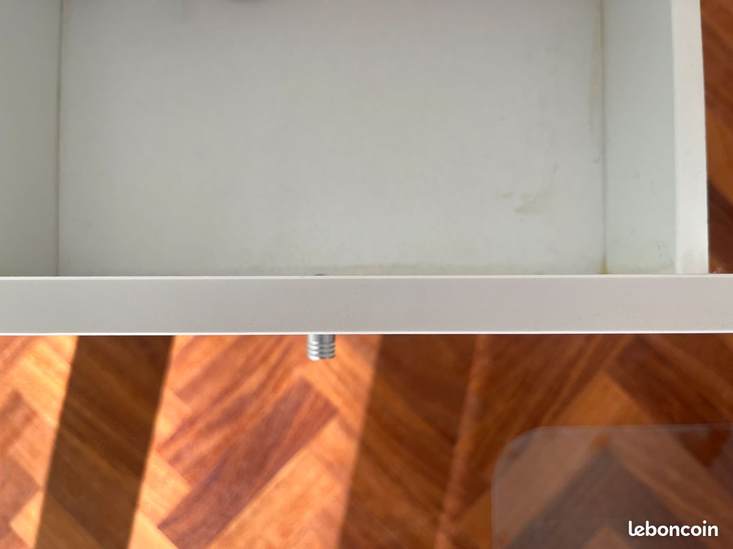 Étagère IKEA (KALLAX) colonne 4 cases avec blocs porte et tiroirs amovibles (image 3)