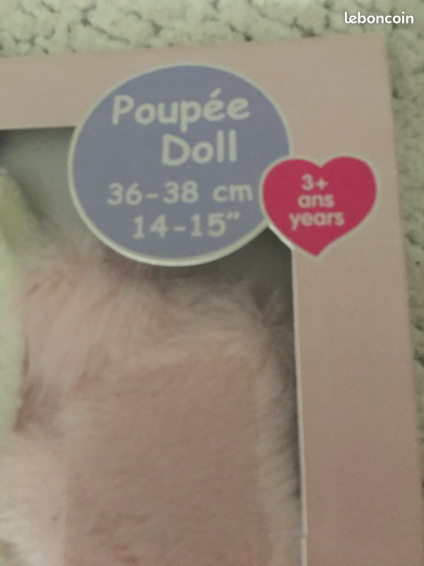 🌸 manteau corolle pour poupée 36 cm (image 4)