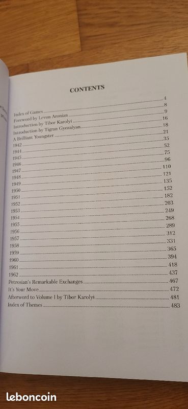 Petrosian year by year Volume 1 1942 1962 (image 2)
