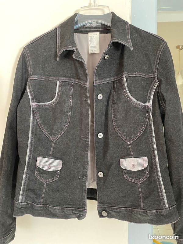 Veste en jean élégante et habillée (image 1)