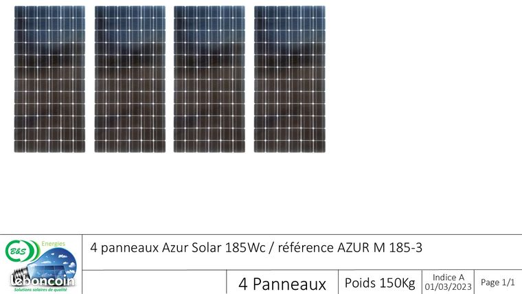 82 Panneaux Solaires Photovoltaïques Qcell Solibro 80 Wc D'occasion - Bosch