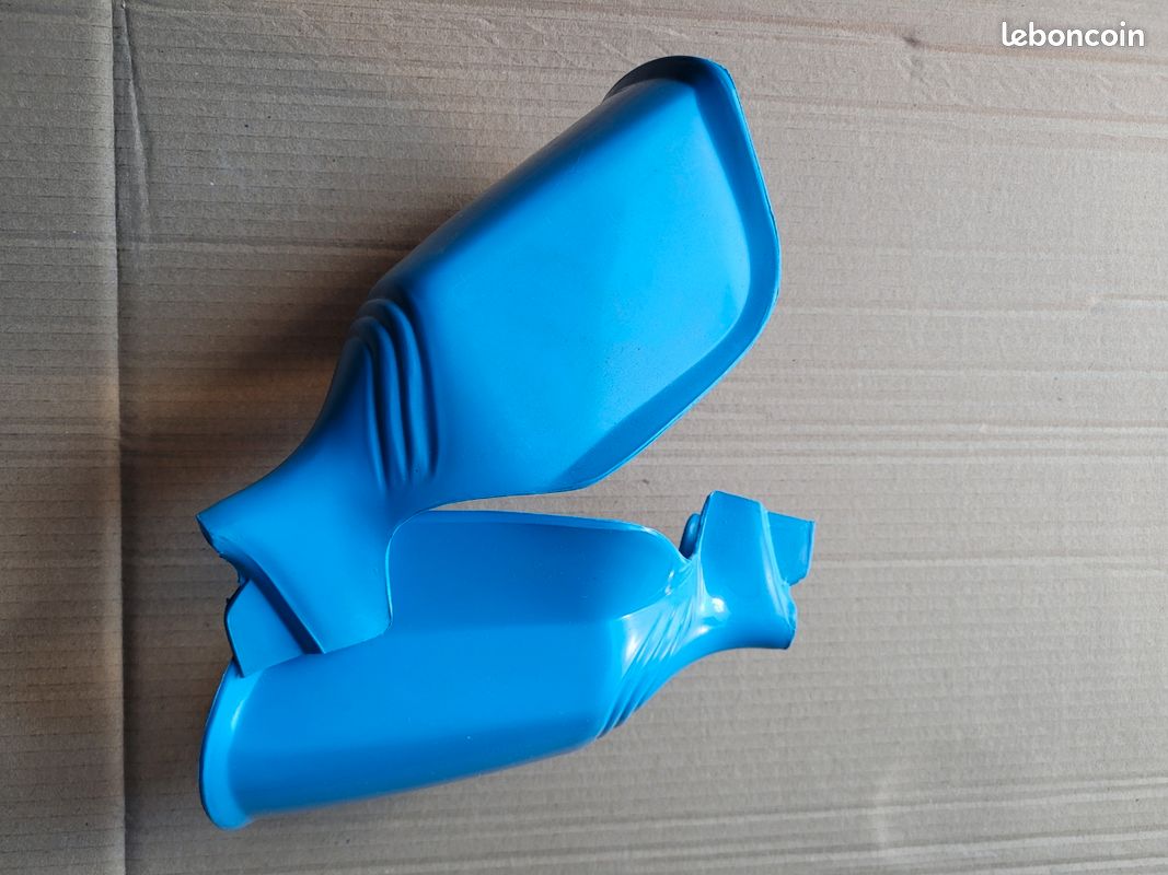 Protége mains xtz Ténéré 34L 55W bleu Gauloise brunes (image 3)