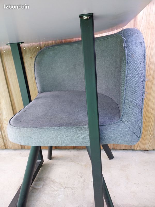 Table + 4 chaises encastrables (image 17)