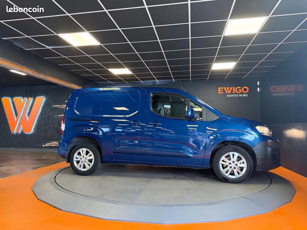Peugeot partner vu fourgon 1.5 bluehdi 130 1000kg l1 m 10409 ht / attelage / caméra de recul (image 30)