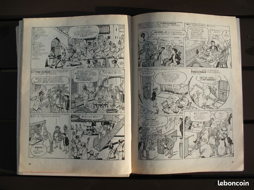LES PIEDS NICKELES préhistoriens - LES PIEDS NICKELES dans le harem (image 8)