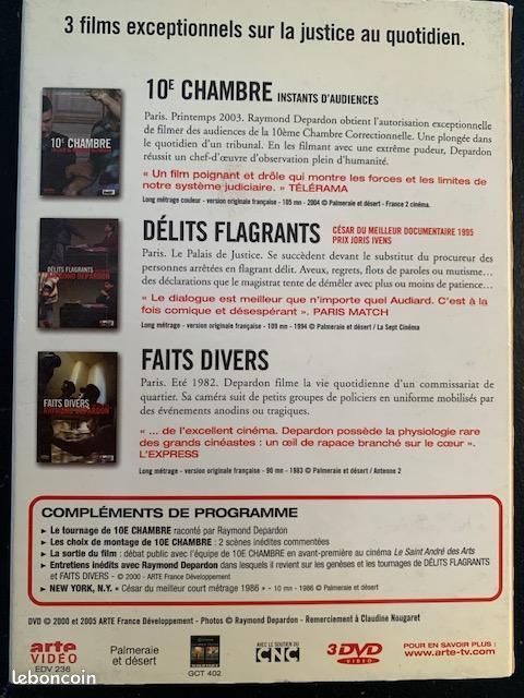 DEPARDON 10e chambre, délits flagrants et faits divers (image 2)