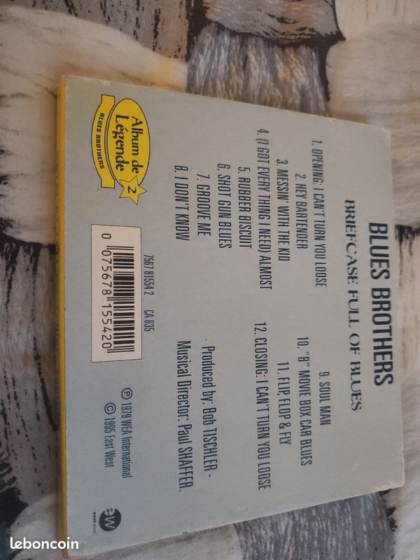 CD Album de Légende Blues Brothers (image 2)