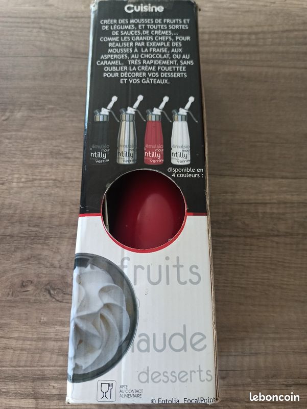 Vend siphon chantilly (image 2)
