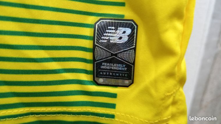 fc nantes maillot porté/préparé de Coulibaly, saison 2019-2020