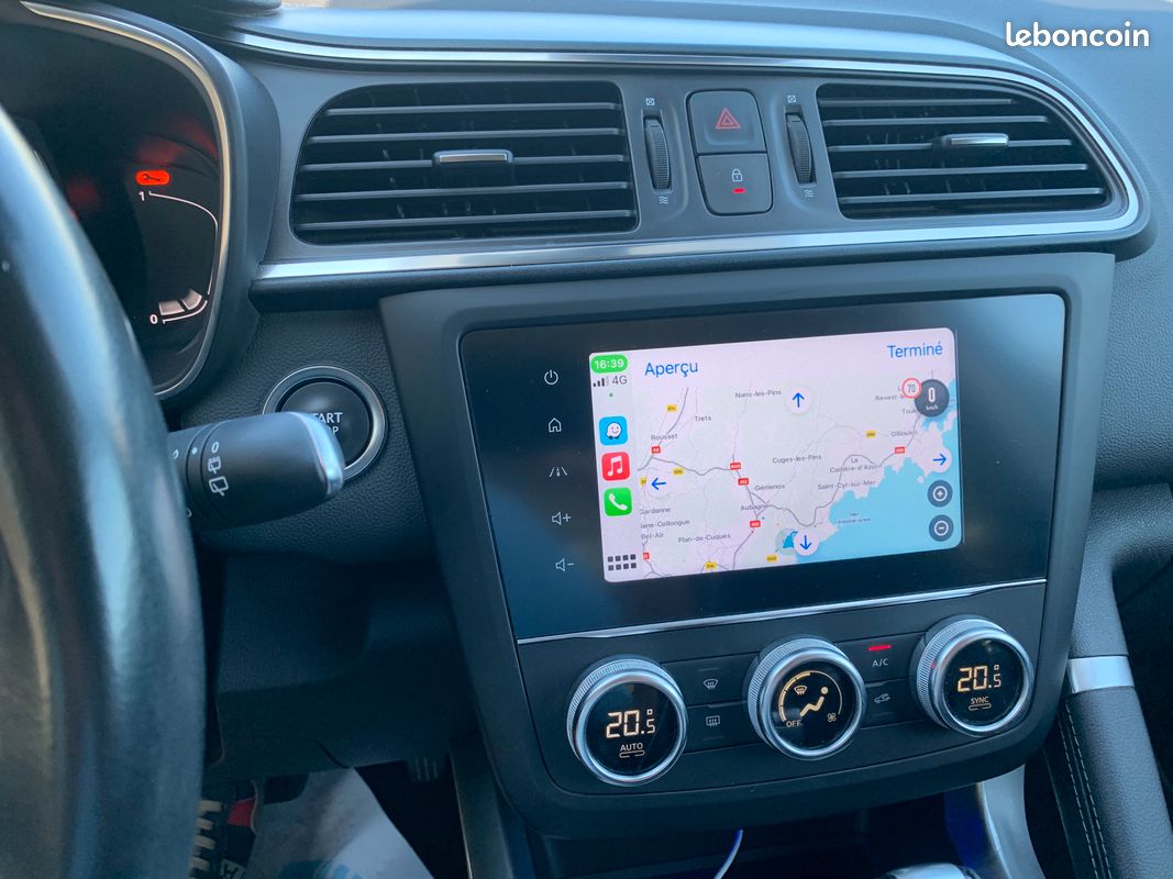 Renault Kadjar 1.3 tce 160 cv INTENS Boite automatique 1ère main Entretien complet Renault Toit panoramique Apple Carplay (image 5)