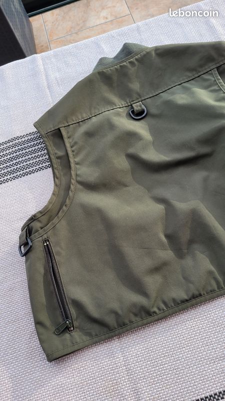 gilet reporter militaire bleu marine
