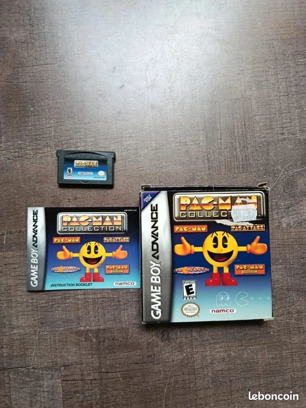 Coquille bleue claire Cartouche de Jeu Vidéo pour Nintendo GBC, carte