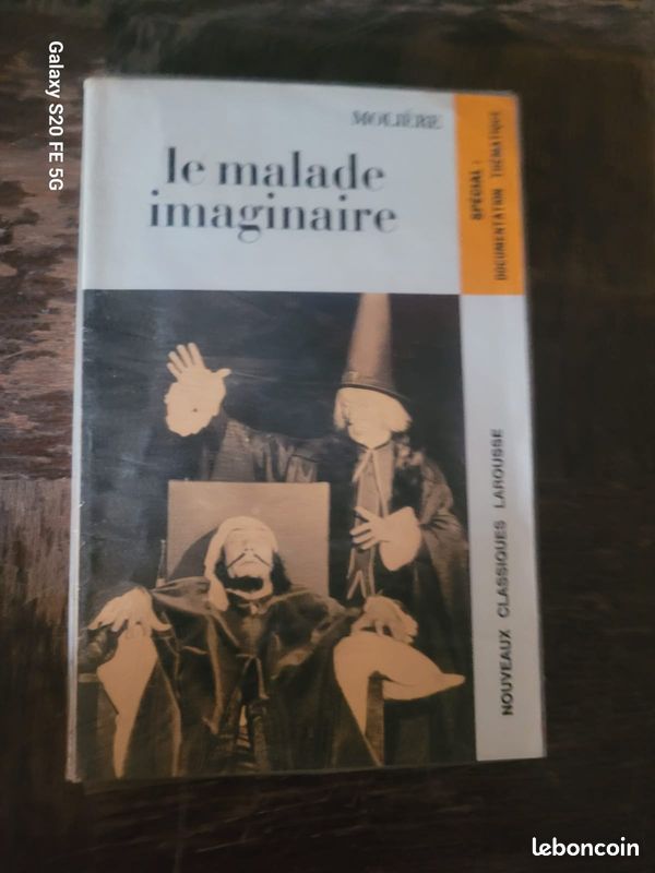 Livre de poche « Le malade imaginaire - Molière » (image 1)