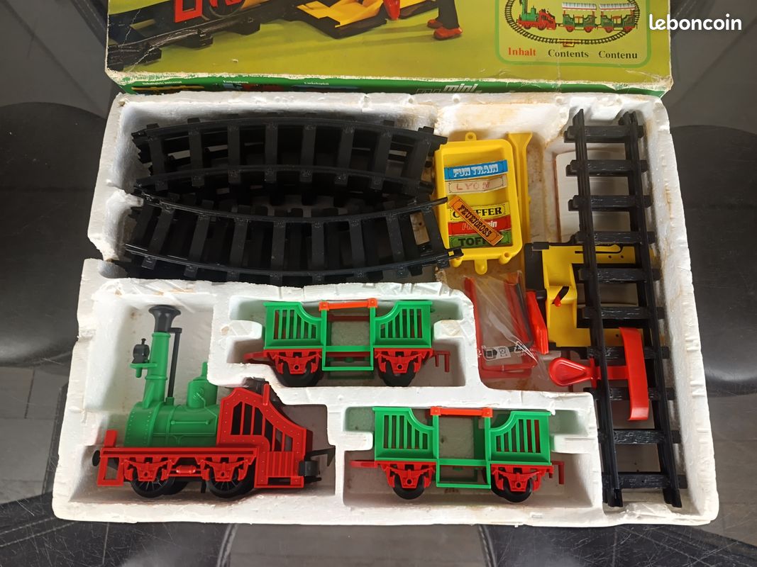 Coffret Collector Train Playtrain Faller 3616 – SNCF Paris Vintage Orange