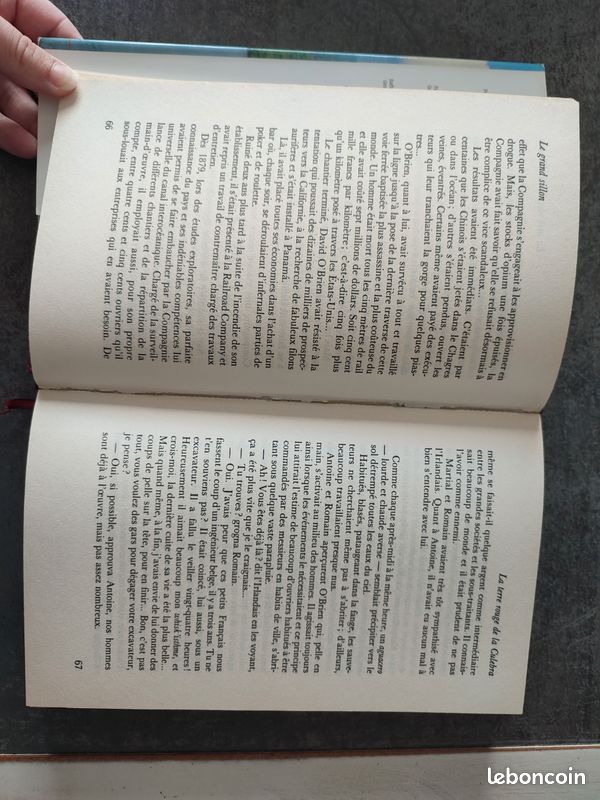 M1 - Livre " Le Grand Sillon " T.3 Claude MICHELET (image 3)