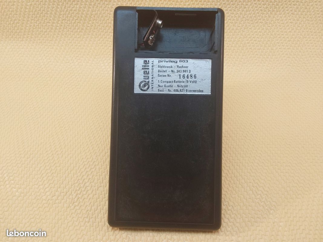 Calculatrice Hitachi 181b Vintage, Alimentation Secteur, Années 80