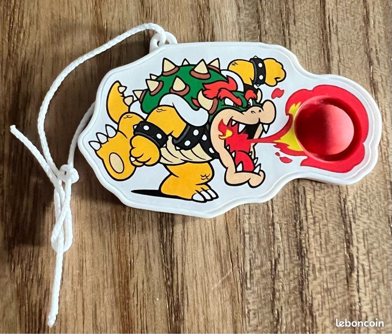 VQ405 Pop-It Bowser - Figurine Kinder Joy Super Mario Nintendo Collection (image 1)