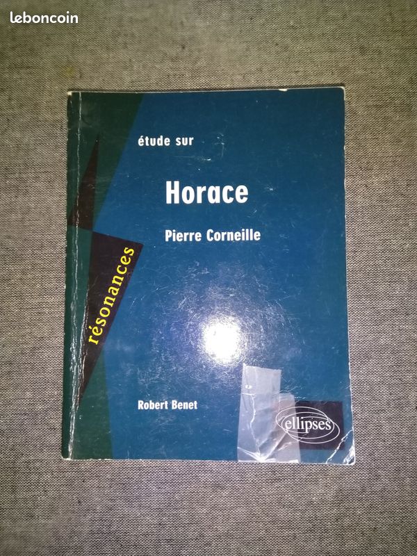 étude sur Horace Pierre Corneille de Robert Benet (image 1)