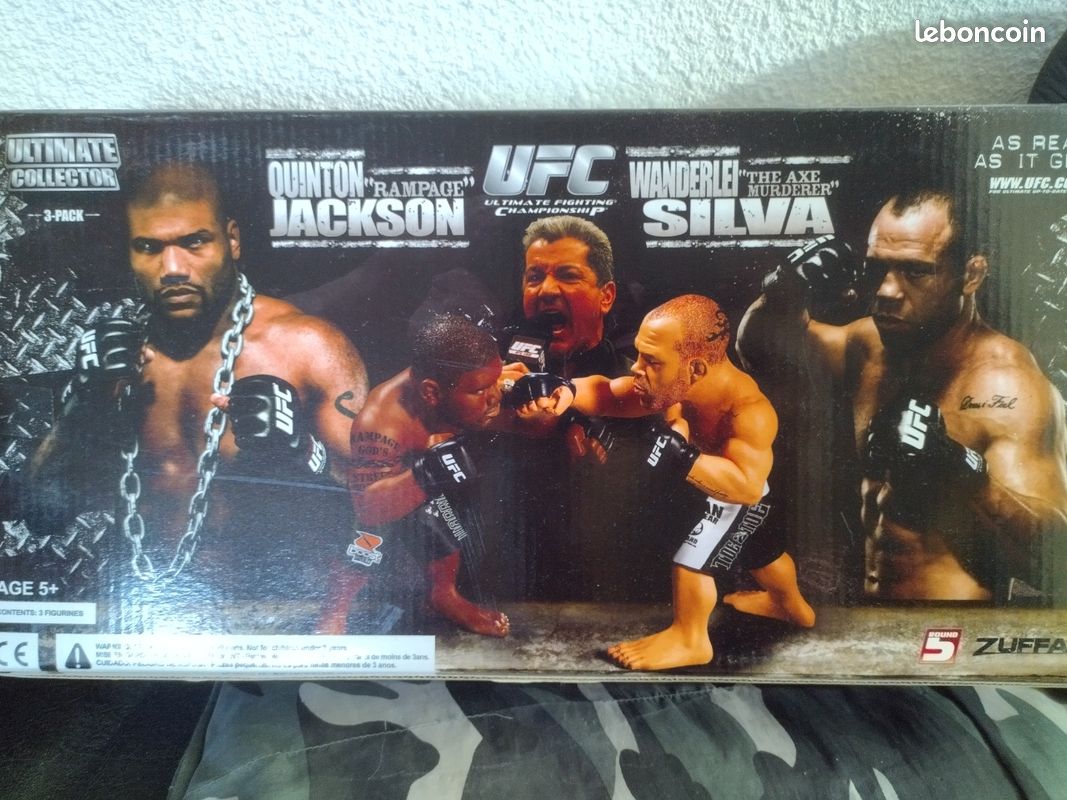 Figurine UFC - coffret arbitre et 2 combattants ⚡💥⚡ (image 2)
