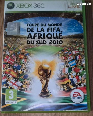 Jeu Xbox 360 – Coupe Du Monde FIFA 2010 (Afrique Du Sud) – Complet – Bon état