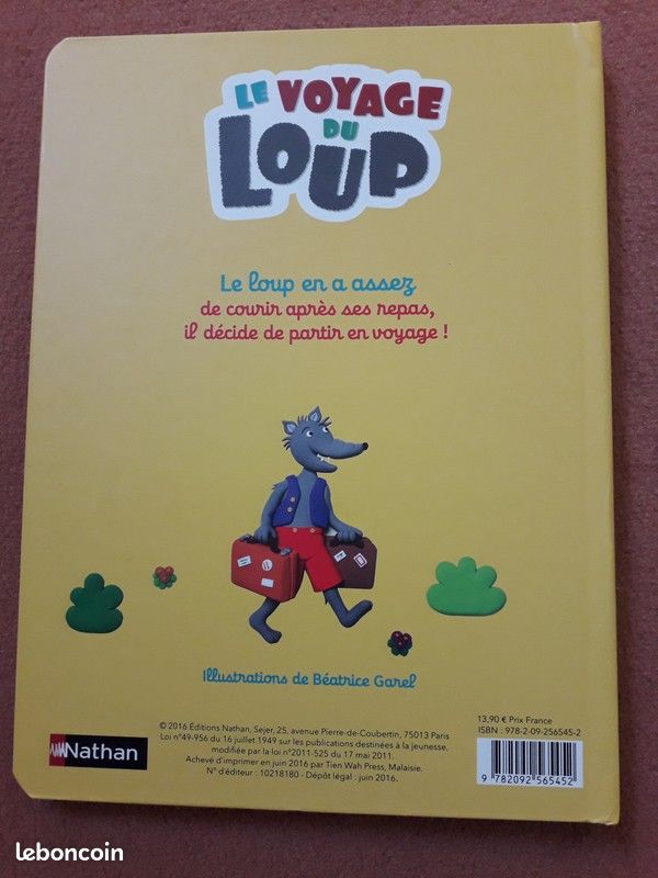 Livre "Le voyage du loup" (image 8)