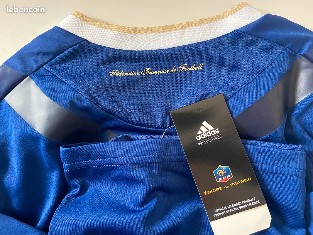 Camavinga Maillot Maillot De Match Grenoble FCG Rugby Saison 2009/2010 - Taille M, Occasion, Marque Kappa Maillot Bleu Taille M