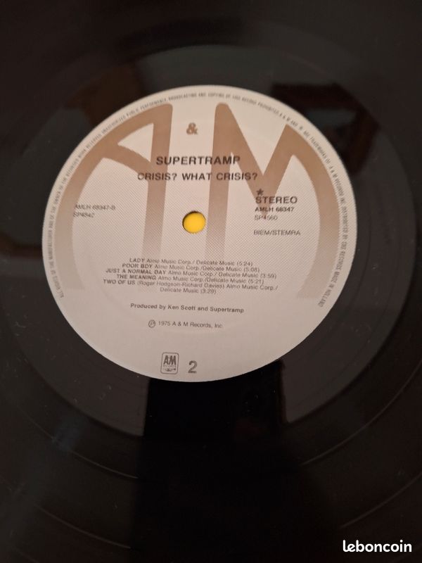 Vinyle supertramp (image 4)